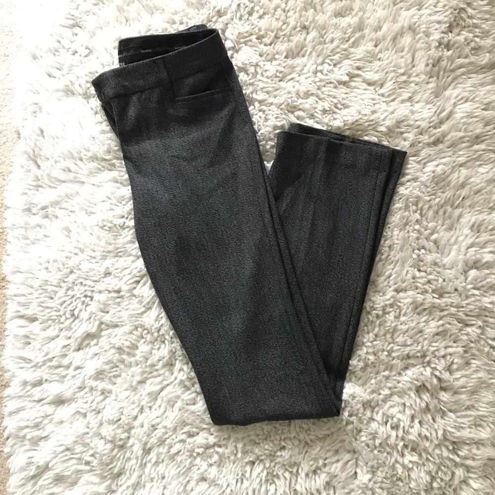 Express charcoal dress pants